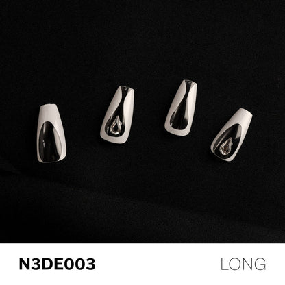EBIN Press-On Nails Empire Dreams #N3DE003 Long