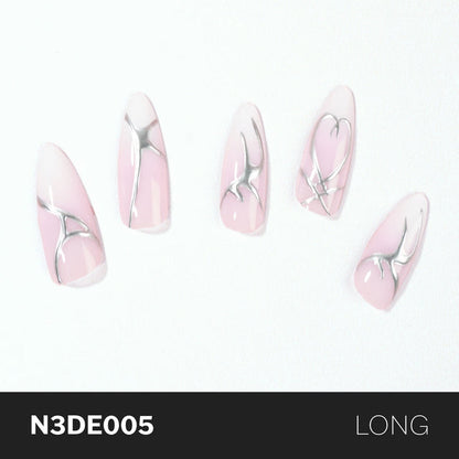 EBIN Press-On Nails Empire Dreams #N3DE005 Long