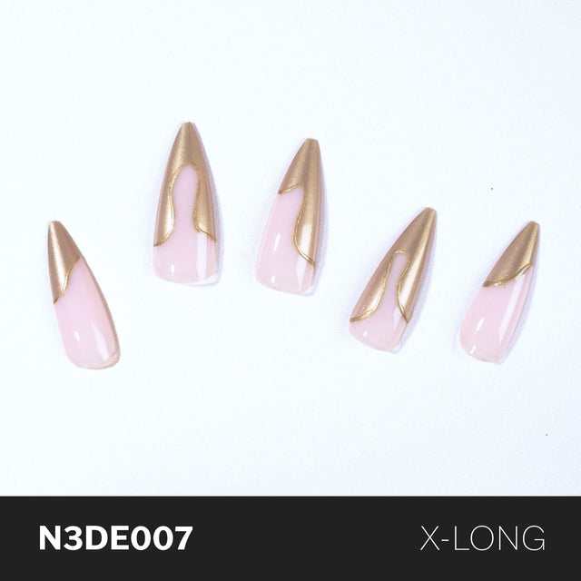EBIN Press-On Nails Empire Dreams #N3DE007 X-Long