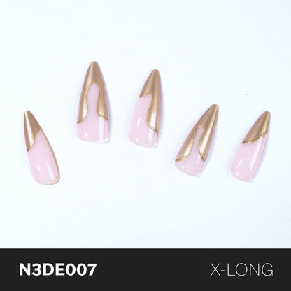 EBIN Press-On Nails Empire Dreams #N3DE007 X-Long
