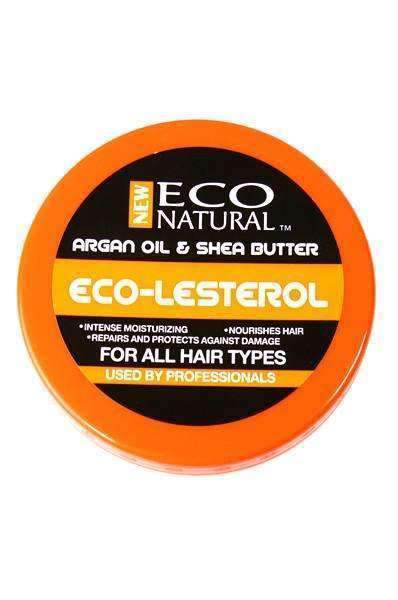 Ecoco Natural Eco-Lesterol Argan Oil & Shea Butter 8oz - Beautiful Black Hair