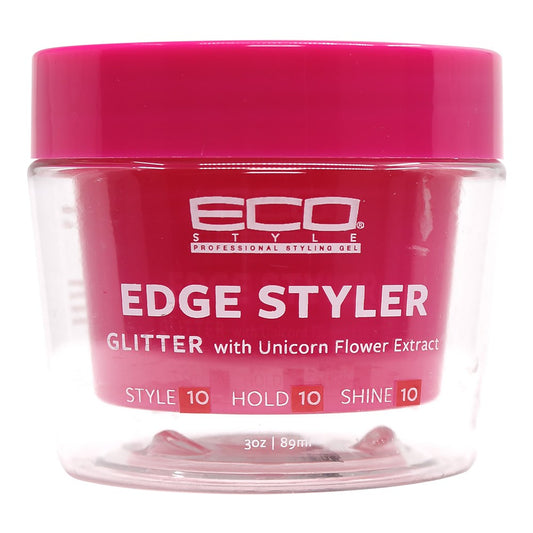 Eco Style Edge Styler Glitter with Unicorn Flower Extract