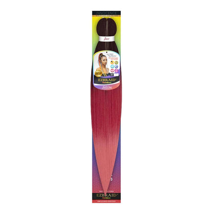 EZBRAID Rainbow 3-Tone Color Pre-Stretched Braid 30"