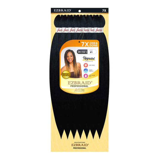 EZBRAID Professional 7X One & Done Pre-Stretched Braid 26"