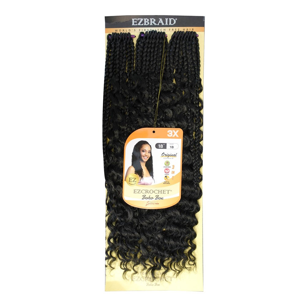 EZBRAID Ezcrochet 3X Boho Box Braid 18"