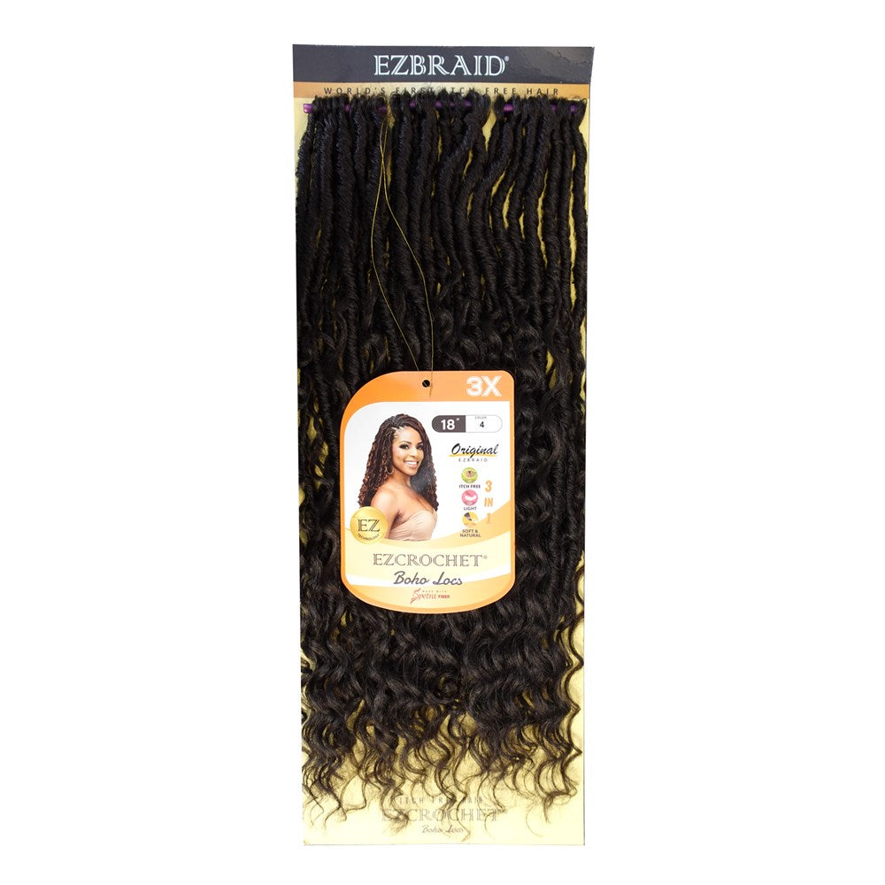 EZBRAID Ezcrochet 3X Boho Locs Braid 18"