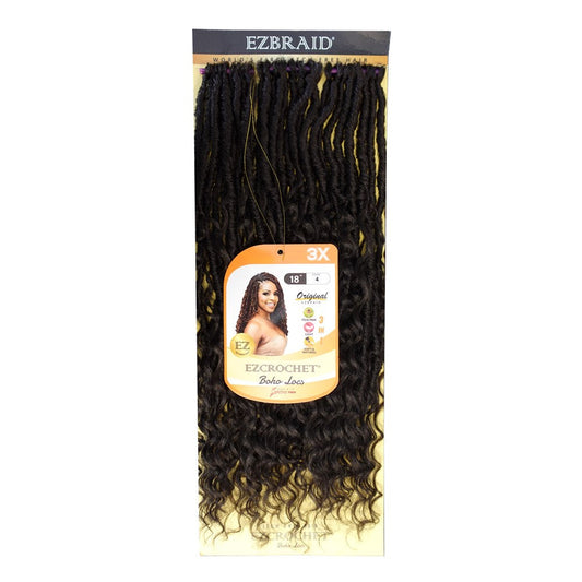 EZBRAID Ezcrochet 3X Boho Locs Braid 18"