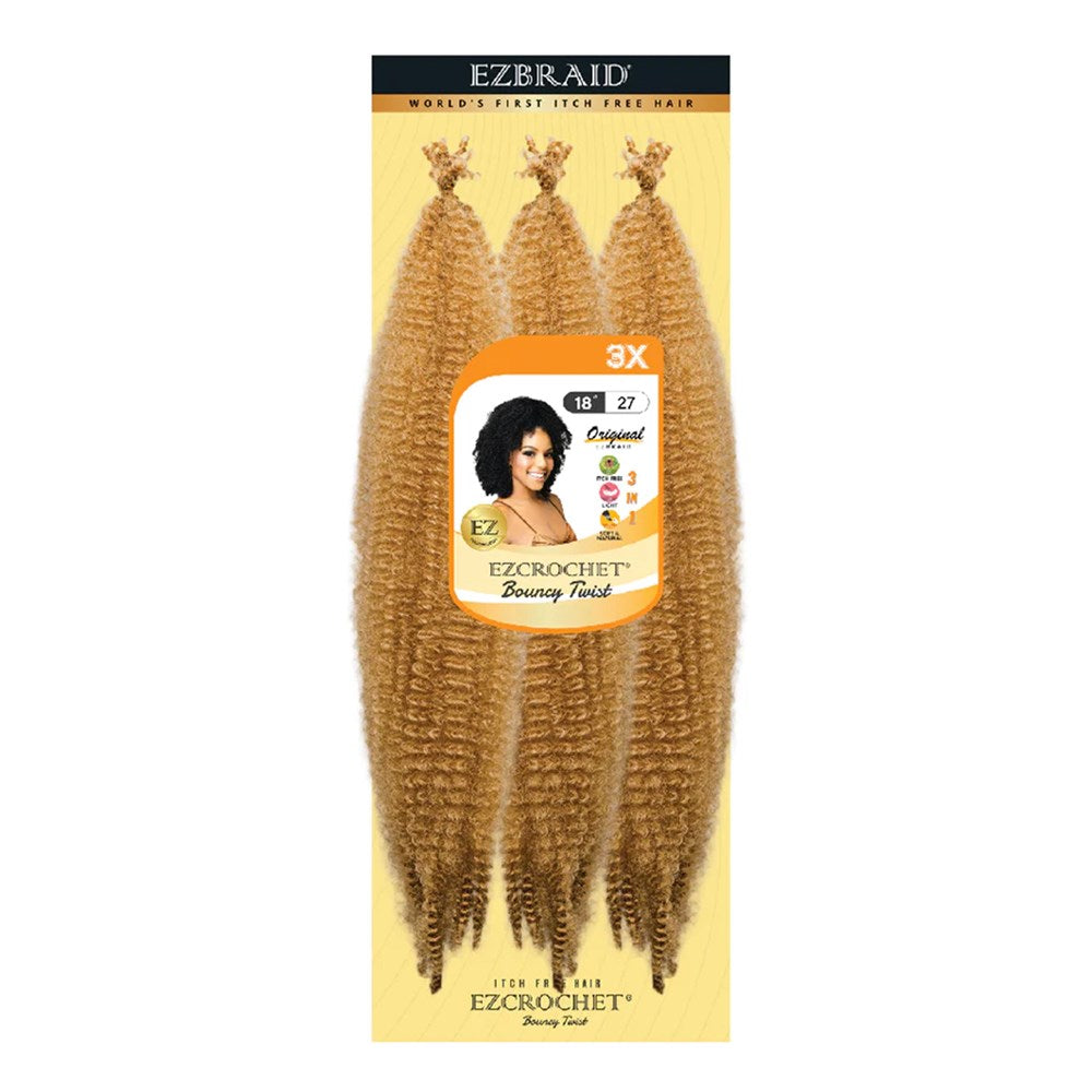 EZBRAID Ezcrochet 3X Bouncy Twist Braid 18"