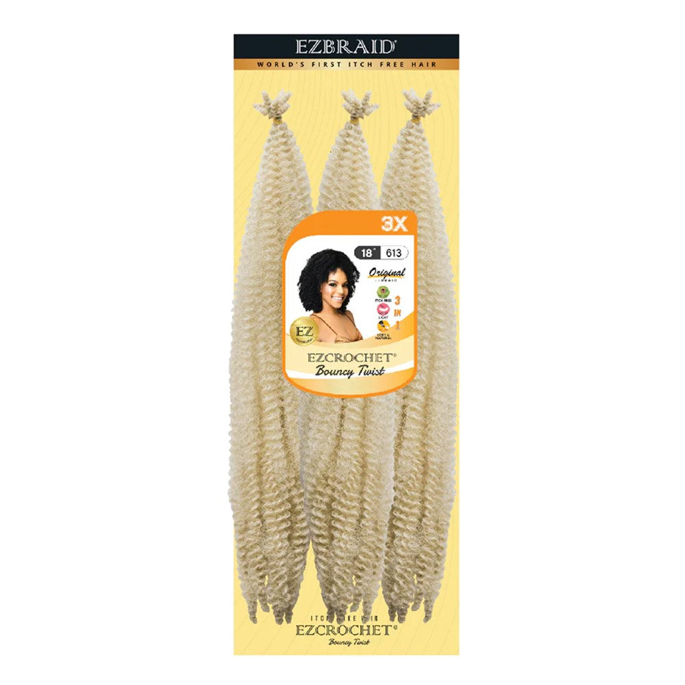 EZBRAID Ezcrochet 3X Bouncy Twist Braid 18"