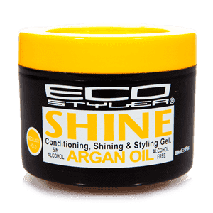 Eco Style Shine Argan Oil Conditioning, Shining & Styling Gel - Beautiful Black Hair