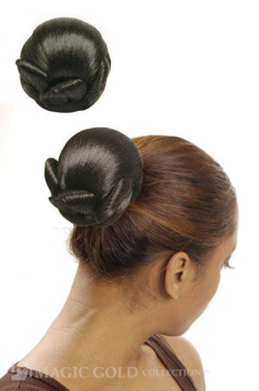 Magic Gold Drawstring Bun Emerald - Beautiful Black Hair