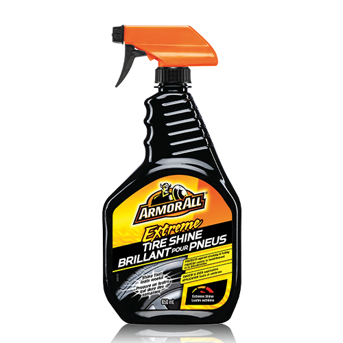 Armor All Extreme Tire Shine Spray - Beautiful Black Hair