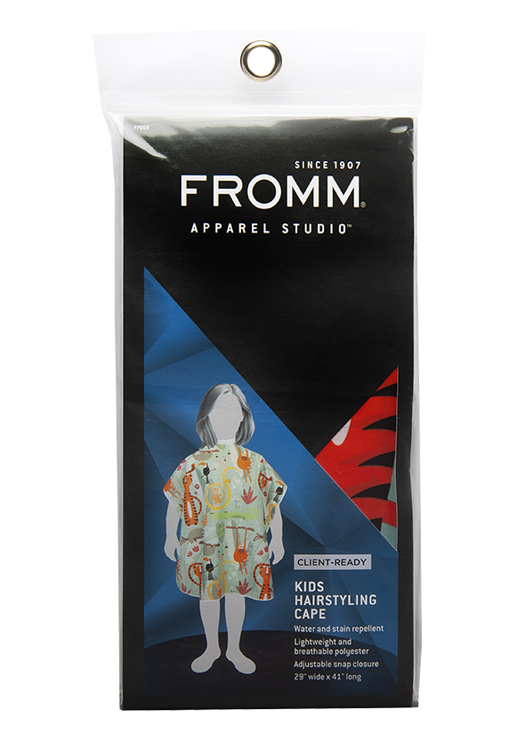 FROMM Kids Hairstyling Cape - Jungle Print
