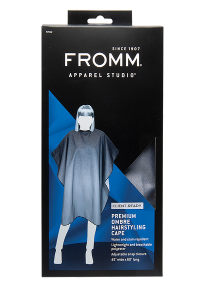 FROMM Premium Client Hairstyling Cape - Ombre