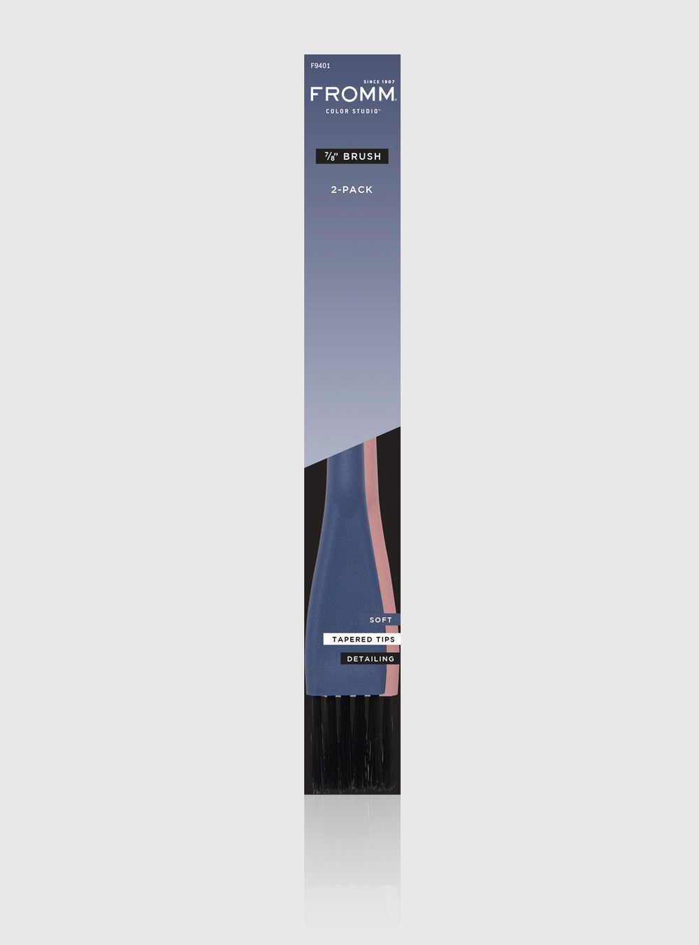 FROMM 7/8" Soft Color Brush - 2 Pack