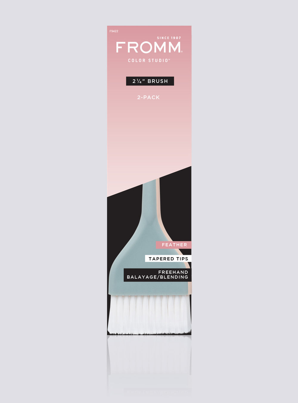 FROMM 2 1/4" Feather Color Brush - 2 Pack