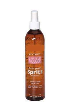 Fantasia IC Liquid Mousse Firm Hold Spritz Hair Spray 2oz - Beautiful Black Hair