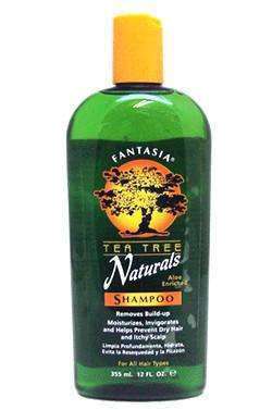Fantasia Tea Tree Naturals Aloe Enriched Shampoo - Beautiful Black Hair