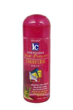 Fantasia IC Hair Polisher Heat Protector Straightening Serum 2oz - Beautiful Black Hair