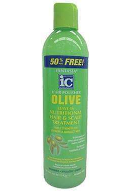Fantasia IC Hair Polisher Olive Leave-In Nutritional Hair & Scalp Treatment - Beautiful Black Hair