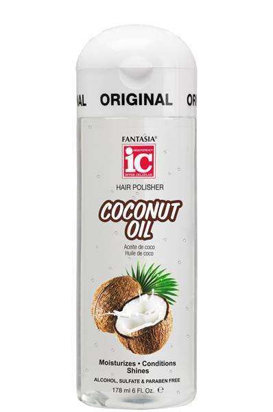 Fantasia IC Coconut Oil Hair Polisher - Beautiful Black Hair