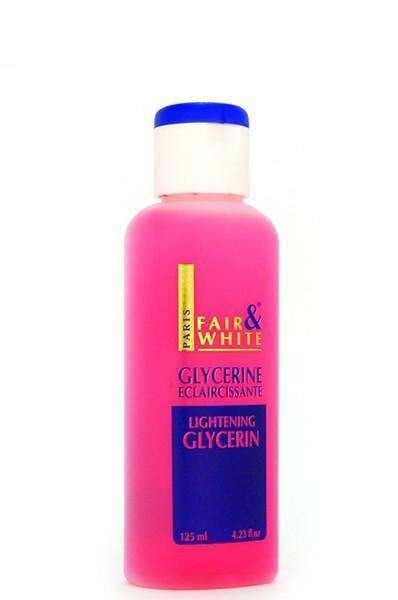 Fair & White Lightening Glycerin Lotion - Beautiful Black Hair