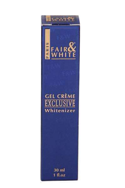 Fair & White Exclusive Whitenizer Gel Cream - Beautiful Black Hair