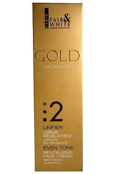 Fair & White Gold Revitalizing Fade Cream - Beautiful Black Hair