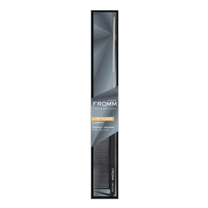 FROMM Limitless 9" Carbon Pin Tail Comb
