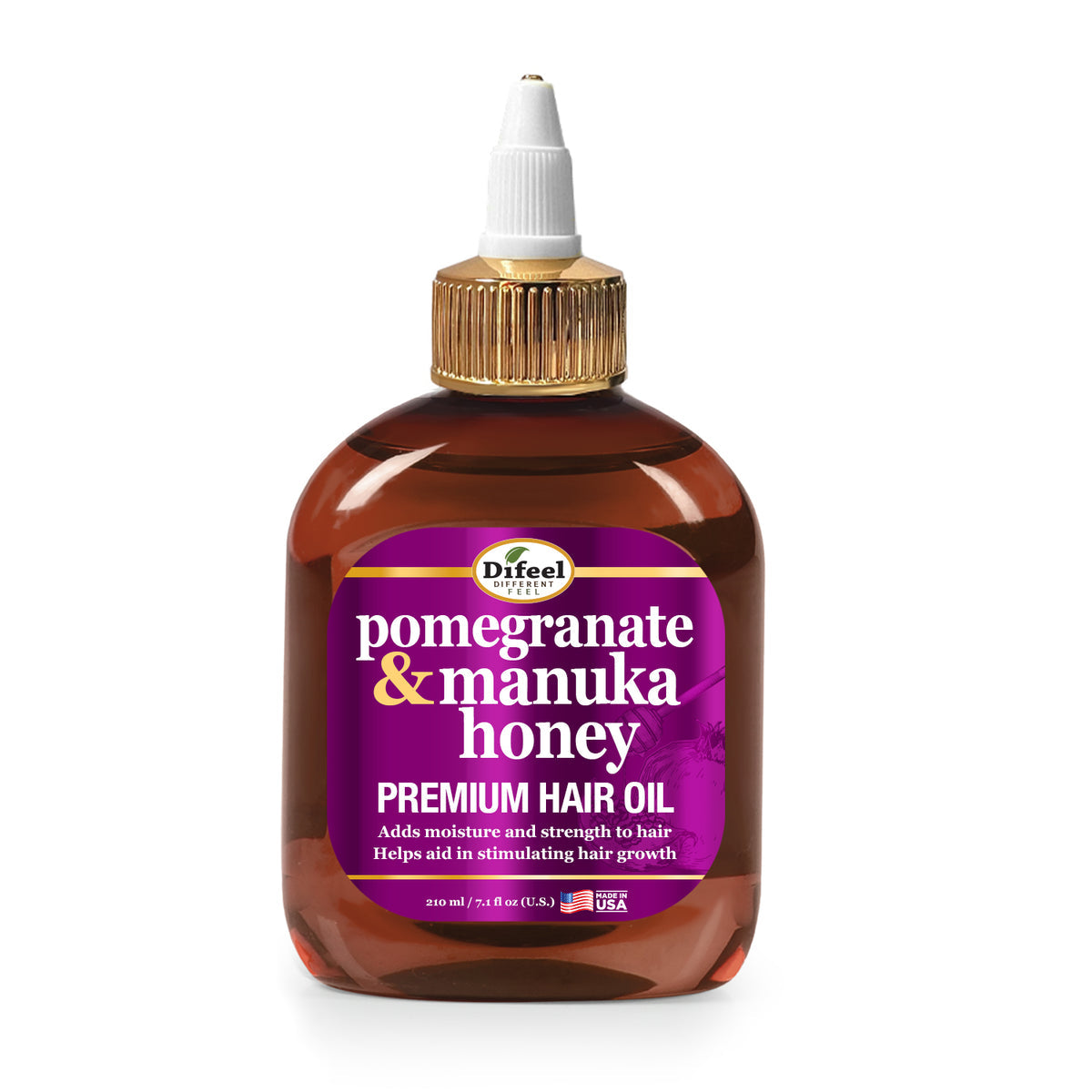 Difeel Pomegranate & Manuka Honey Premium Hair Oil 7.1oz