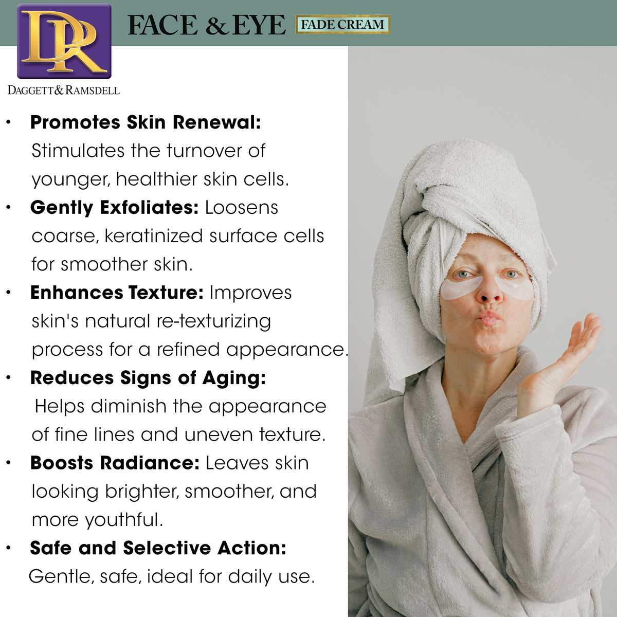 D&R Face & Eye Fade Cream
