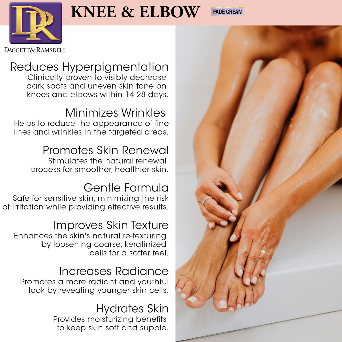 D&R Knee & Elbow Fade Cream