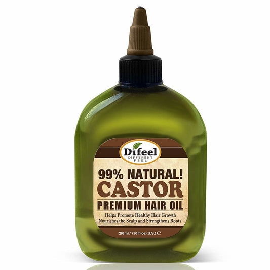 Difeel Premium Natural Hair Oil - Castor Oil 7.1oz