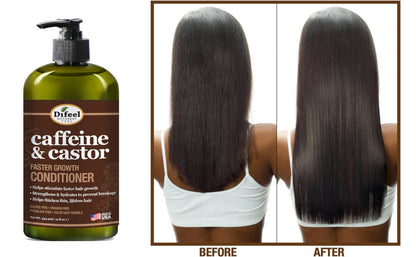 Difeel Caffeine & Castor Faster Growth Conditioner