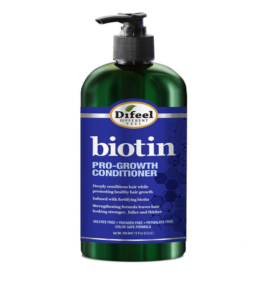 Difeel Biotin Pro-Growth Conditioner 12oz - Beautiful Black Hair