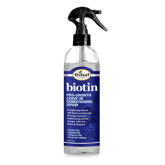 Difeel Biotin Pro-Gro Leave-In Conditioning Spray - Beautiful Black Hair