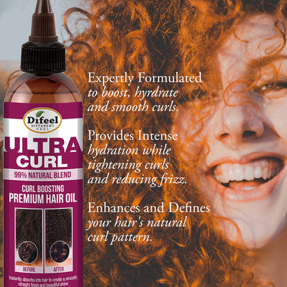 Difeel Curl Boosting Premium Hair Oil - Ultra Curl