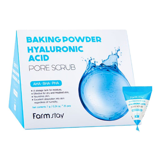 FarmStay Baking Powder Hyaluronic Acid Pore Scrub