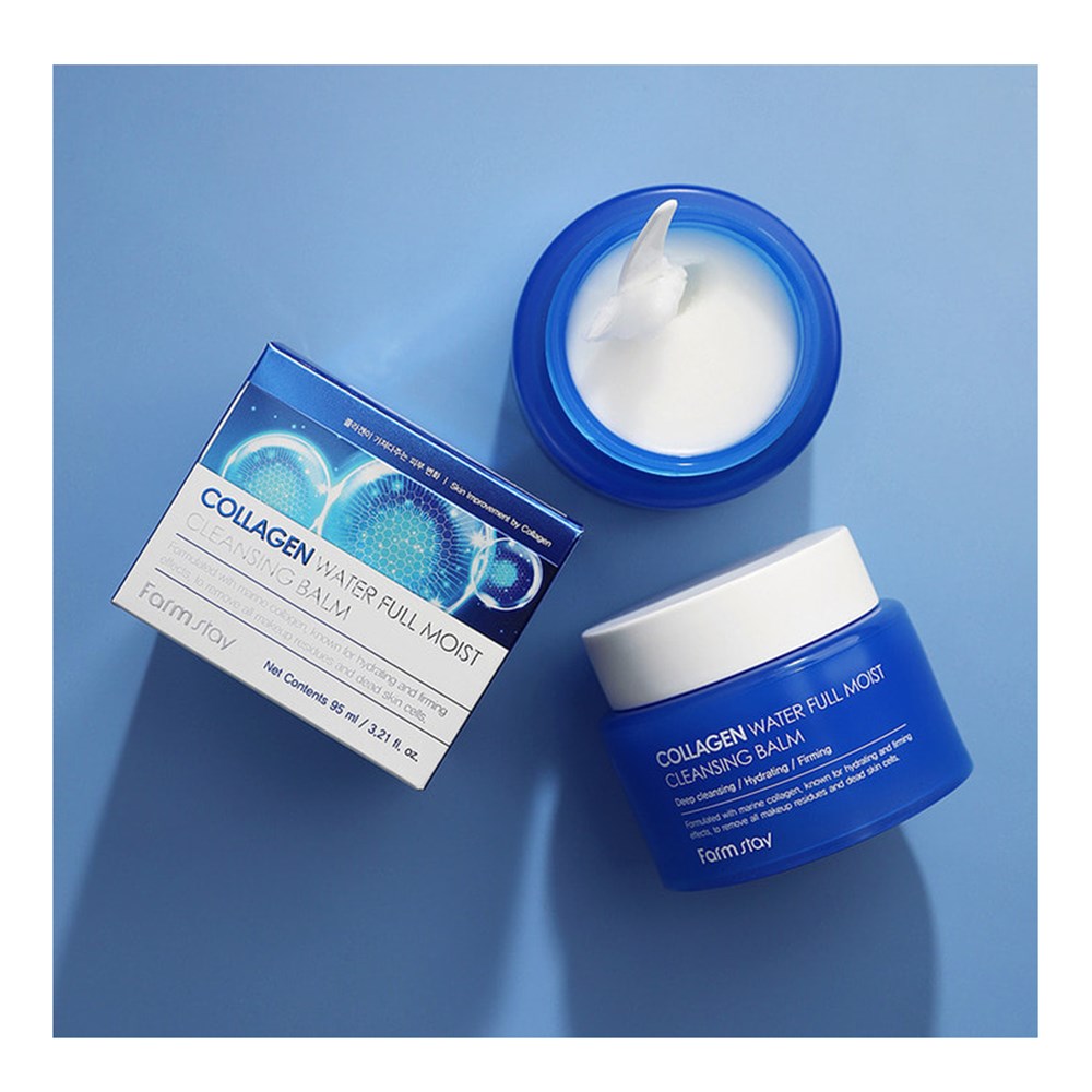 FarmStay Collagen Water Full Moist Cleansing Balm