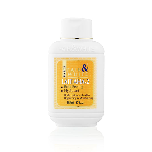 Fair & White Original AHA Body Lotion - Beautiful Black Hair