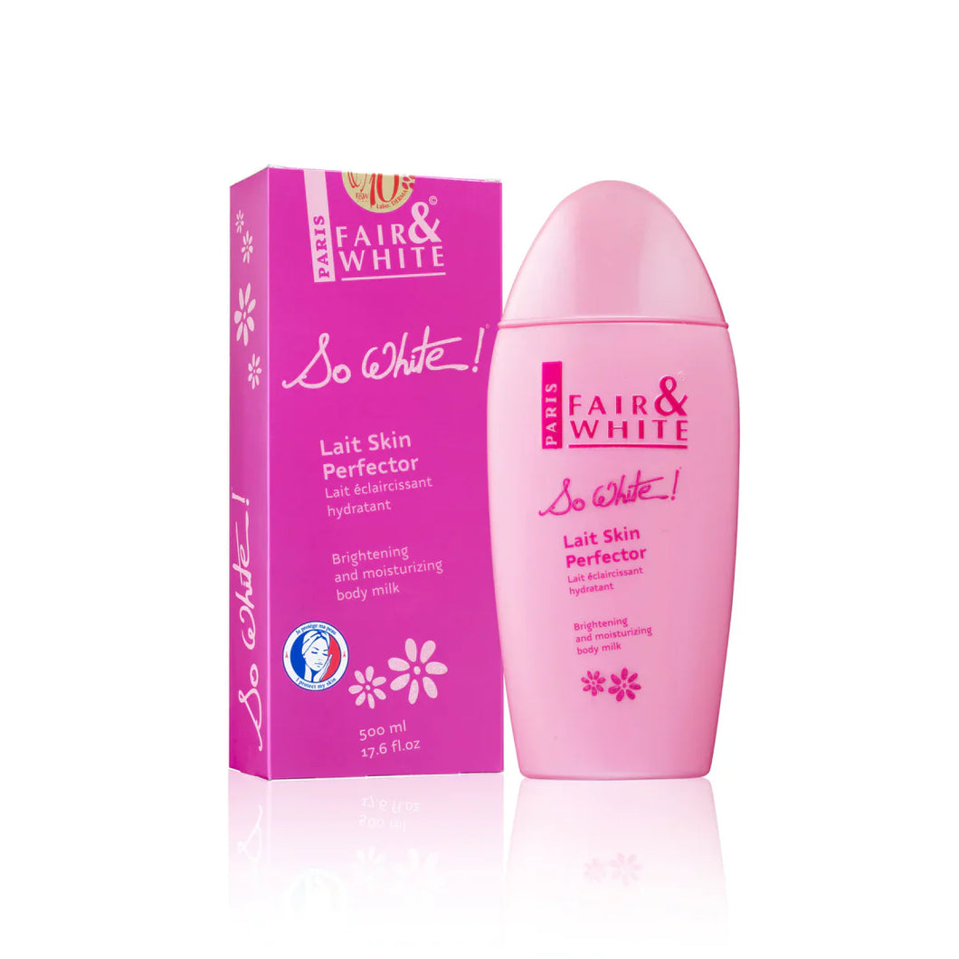 Fair & White So White Skin Perfector Brightening & Moisturizing Body Milk