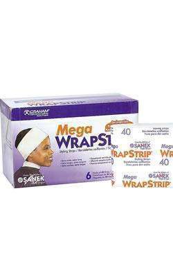 Sanek Mega Wrap Strip White #48985 - Beautiful Black Hair