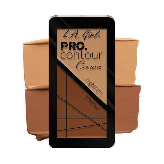 L.A. Girl PRO Contour Cream - Medium - Beautiful Black Hair
