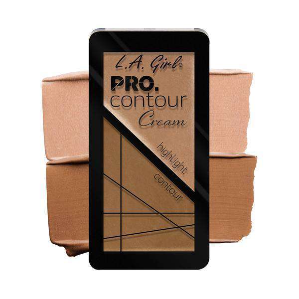 L.A. Girl PRO Contour Cream - Highlighter/Bronzer - Beautiful Black Hair