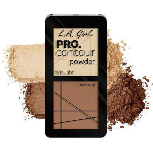 L.A. Girl PRO Contour Powder - Light - Beautiful Black Hair