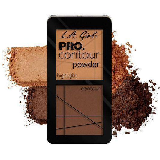 L.A. Girl PRO Contour Powder - Medium Deep - Beautiful Black Hair