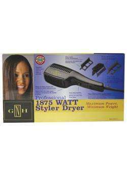 Gold N Hot 1875 Watt Styler Dryer - Beautiful Black Hair