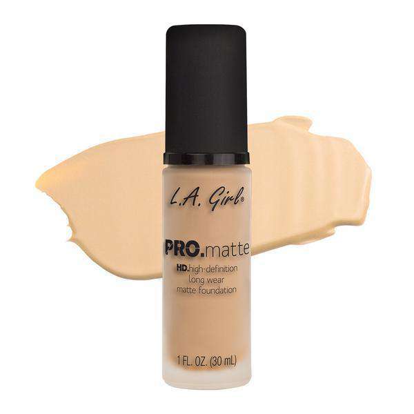 L.A. Girl PRO Matte Foundation - Beautiful Black Hair