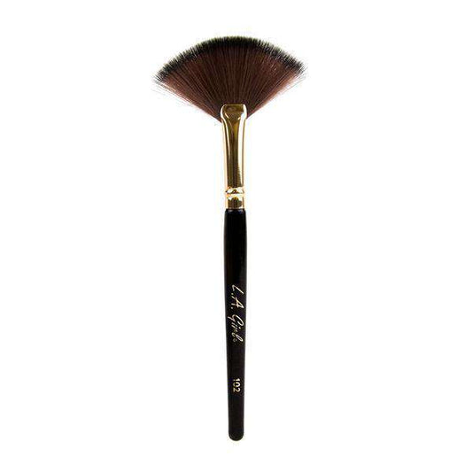 L.A. Girl Fan Brush - Beautiful Black Hair