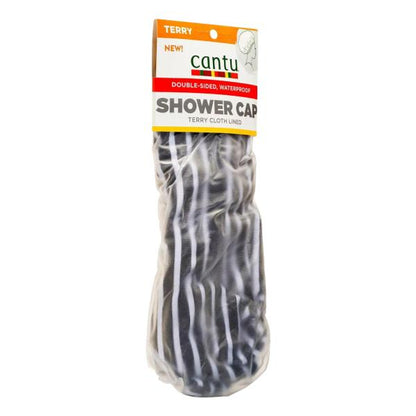 Cantu Terry Cloth Lined Shower Cap